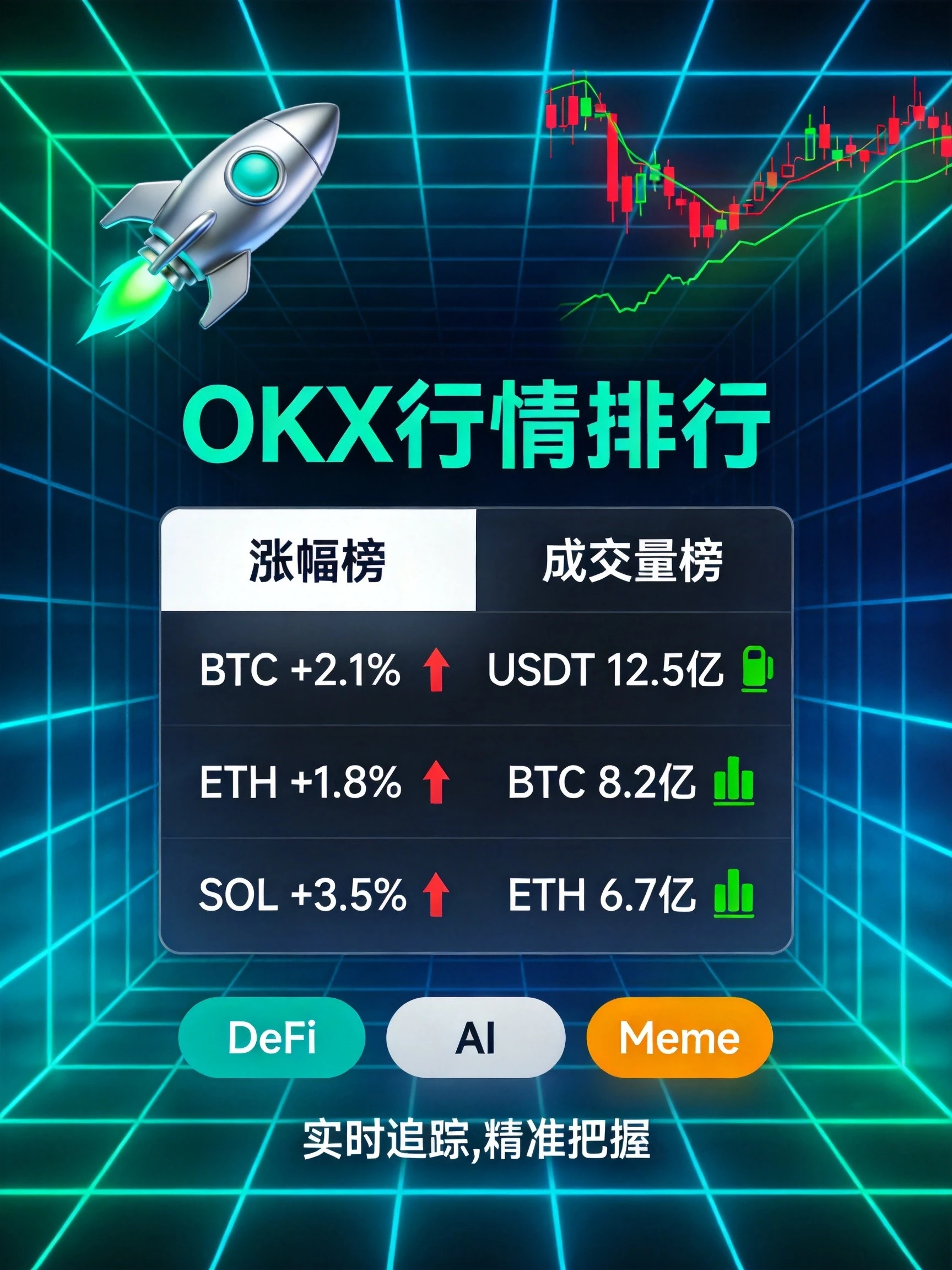 在OKX的“榜单森林”里,怎么看懂谁在涨、谁该避?