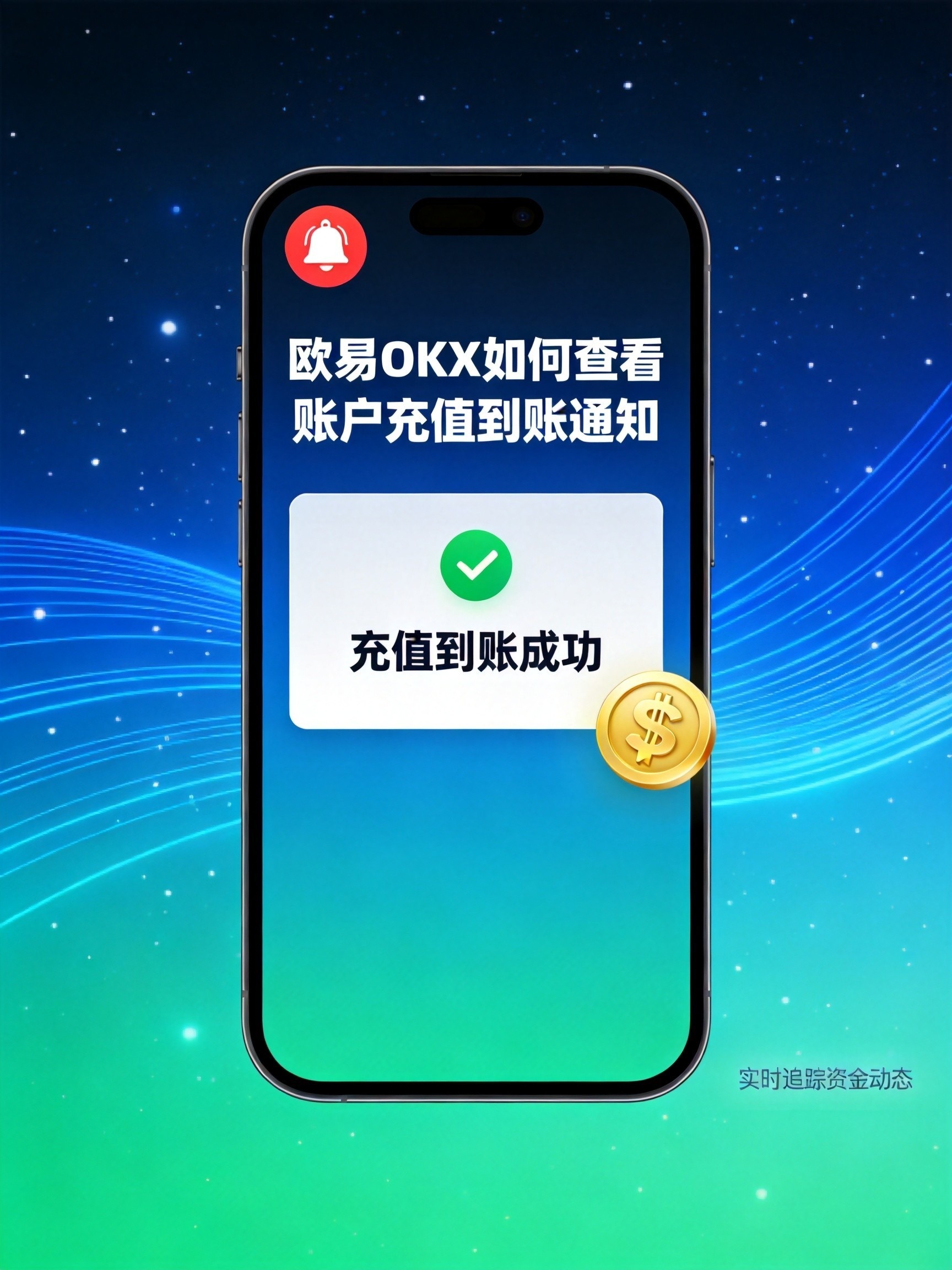 欧易OKX如何查看账户充值到账通知?