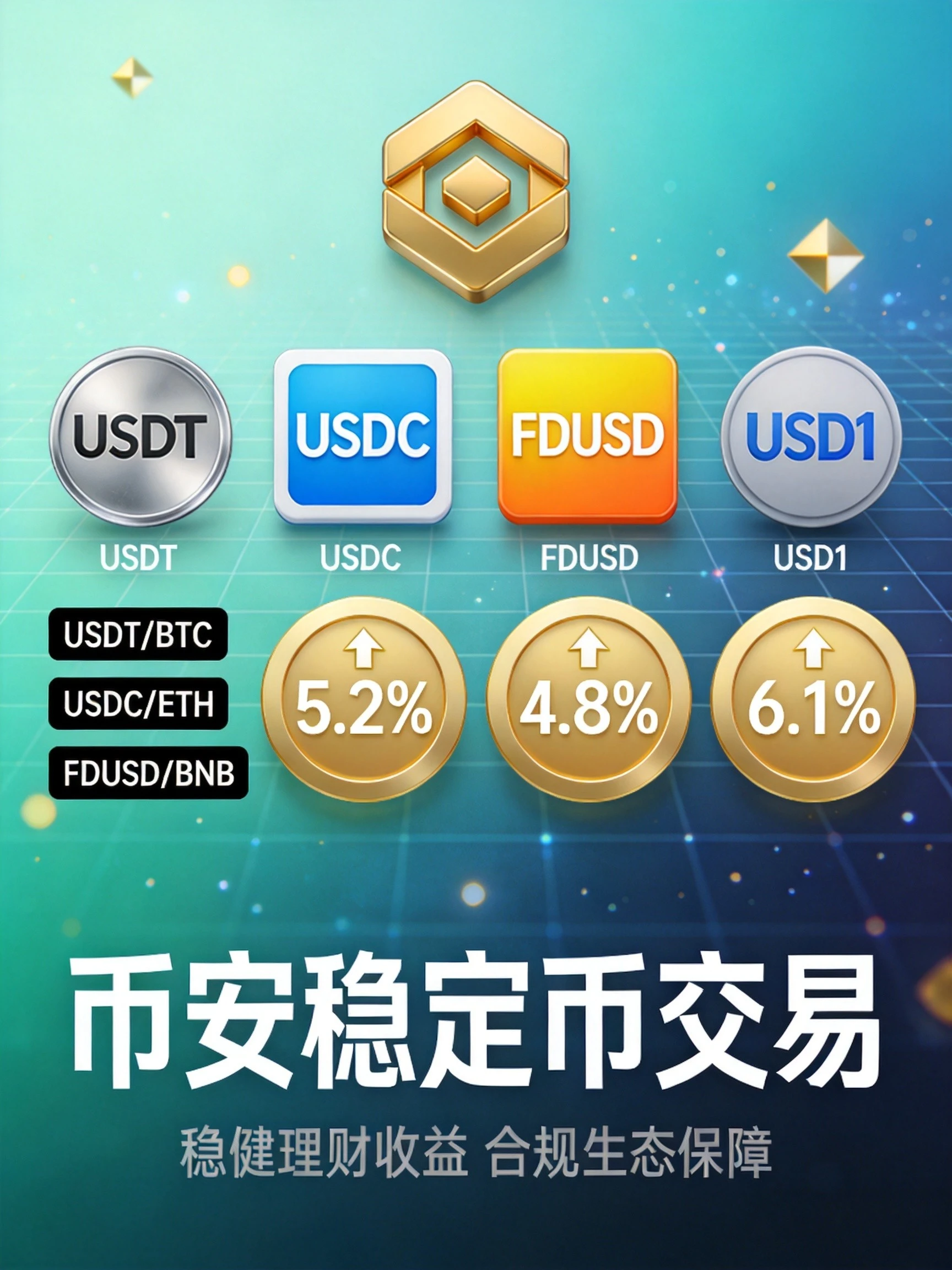 币安支持哪些稳定币交易——2026年完整版指南