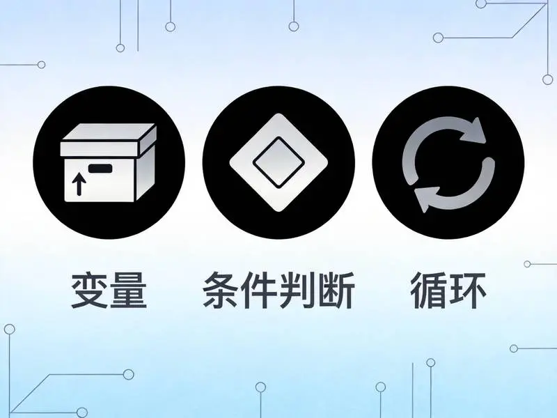 编程核心三概念可视化插图