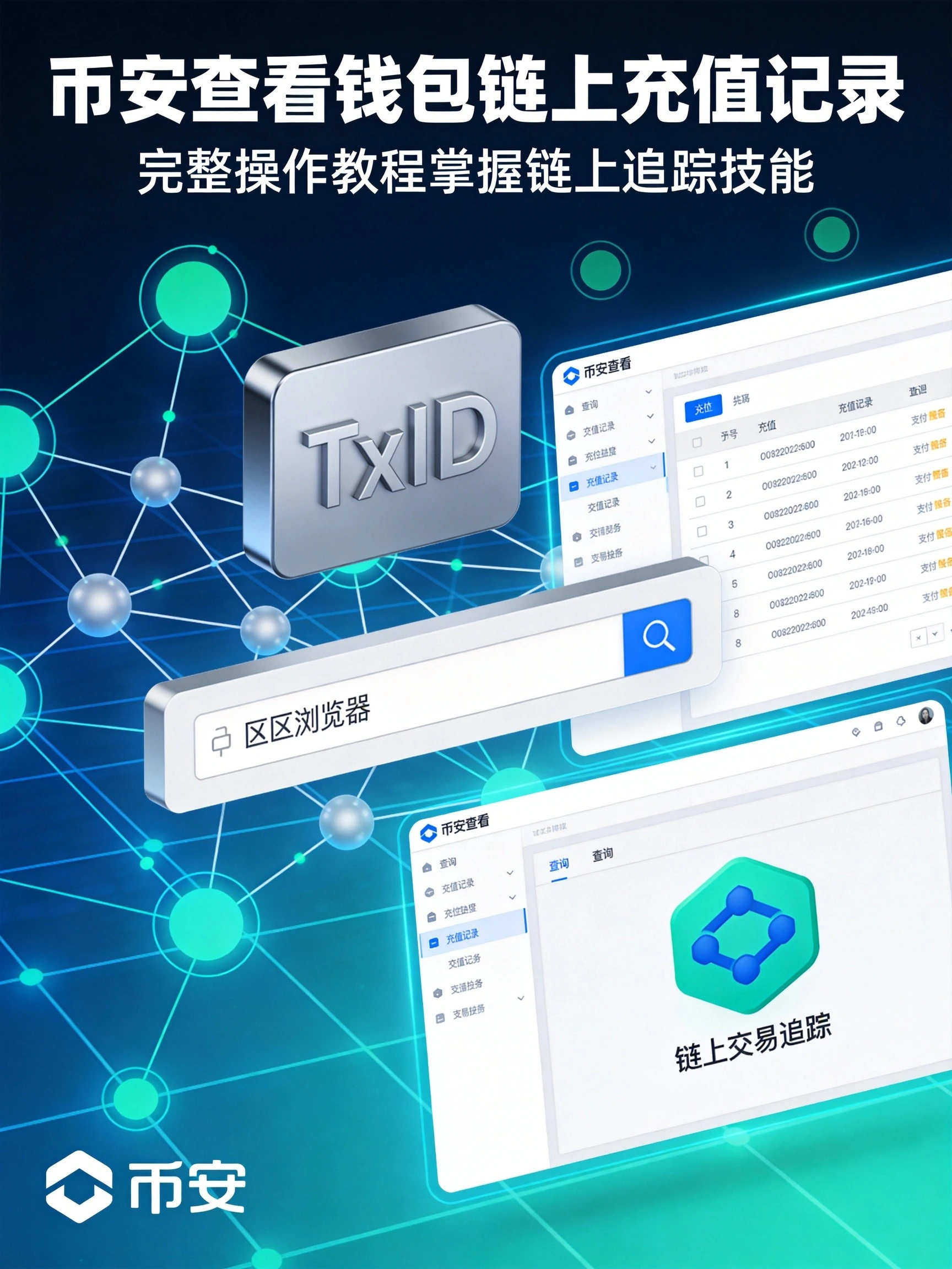 币安怎么查看钱包链上充值记录?